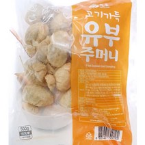 두솔식품 (1플러스1) 유부주머니 두솔 고기나라 500g 식자재 다팜 유부주머니 두솔식품G, 1개
