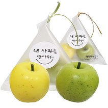 안솝 / 미니 사과 비누 2개 / 수제비누 / 천연비누 / 사과데이, 1개