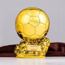 축구트로피 레진 골든 축구 트로피 피규어 책상 경기 챔피언 기념품 컵 선물 집 공예, 03 c_01 15cm