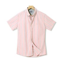 TOP_W1444 캐주얼셔츠 반팔남방셔츠 그레이ST 셔츠 인디안핑크 R