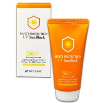멀티 프로텍션 선크림 70ml 끈적임 없는 순한 선블록, 단일제품