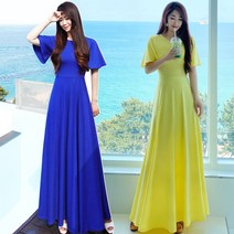 제이앤지니 자체제작 DRr-210 엔젤날개 맥시 롱원피스 빅사이즈 M L XL