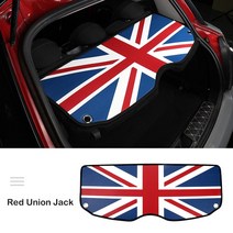 트렁크 매트 토레스 bmw 테슬라 자동차 인테리어 트렁크 창 쿠션 패드 보호 매트 미니 쿠퍼 S 하나 R56 R60, 03 Red Union Jack_04 F60
