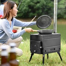 펠릿난로 캠핑용 전원주택 장작 불멍 화로 우드스토브, 화목난로, 대형