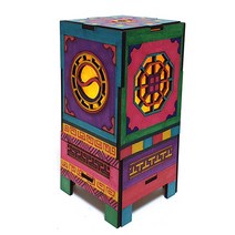 (만들기대장) 전통 나무DIY 테이블 등만들기, 조명등없음