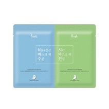 프레티 듀얼 마스크팩 2매입(수분 진정 set), 1개, 2개입