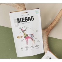 건강한형제 오메가3 사슴져키MEGA5 150g 사슴고기 강아지고양이간식