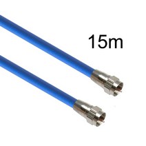 국산 5C TV 안테나 동축케이블(블루) 15M CM-RF5315