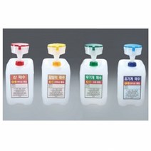 폐시약 안전 수거용기(깔대기 말통 일체형)