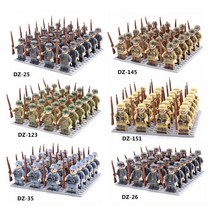 군인 레고 24종 + 레고판 밀리터리 피규어 독일군인 KC인증 국내배송, DZ-145 가성비 24종 군인부대+레고판