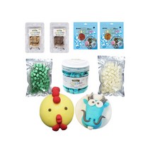 꼬메빔보 향기 버블솝플레이 비누클레이 리필 50g - 1kg, 500g, 주황