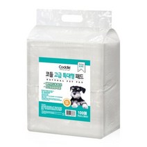 코들 고급 특대형 패드 100매(75 X 60cm) 강아지 배변패드, 단품