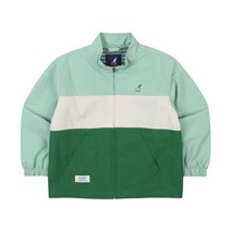 [캉골키즈]APACJP00030MI 컬러 블록 집업 점퍼 PA 0003 민트