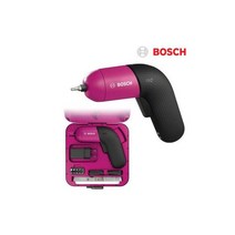 보쉬 충전 전동드릴 세트 GSR120LI (2.0Ah 1B 12P), 보쉬 3.6V 충전 전동 드라이버 익소 IXO 6 핑크
