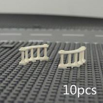 산업용 사다리 Diy시 친구 장난감 집 MOC 부품 울타리 계단 사다리 게이트 빌딩 블록 도어 창 미니 피규어, 27 10pcs