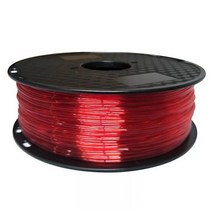 3D프린터필라멘트 3D 프린터 필라멘트 1.75mm 1KG 실크 PLA 유연한 95a TPU 블랙 PETG 플라스틱 인쇄 레인, 09 tpu Transparent red