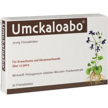 [독일 내수 정품](움카로아보) UMCKALOABO 20 mg Filmtabletten 30St
