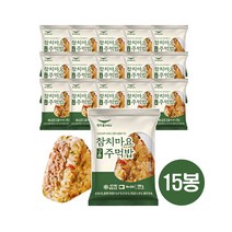 한우물 참치마요 구운 주먹밥 100g 15개, 100g x 15개