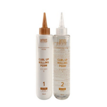 아모스프로페셔널 컬 업 롤링펌 1제 퍼머제 150ml + 2제 중화제 150ml, 1세트