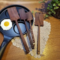 현우드 가벼운 월넛뒤집개 나무뒤집개 원목뒤집개 4종중, 3번 34×11.5×5cm, 1개