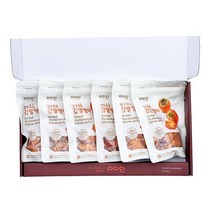 다디단 청도 감말랭이 2호 150g X 6팩 선물세트, 단품