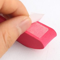 자동차 문 콕 긁힘 방지 도어 디펜스 가드 패드 4입, 엄지손(그린)