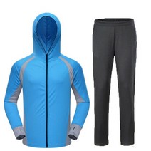 여름낚시복 여름낚시복세트 상의 바지 낚시복상하 낚시의류 여름패션 낚시복장 바다낚시옷 Trvlwego 여름 남성 후드 셔츠 낚시 의류 세트 통기성 upf 50 + uv 보호 야외, Xxxl, 독물