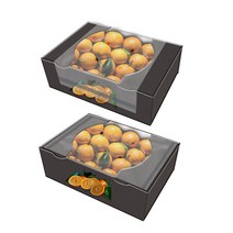 채소 과일 박스 덮개 투명창 원하는 규격으로 맞춤 제작 발송, 1호(250x200)-5000장, 타공X, 500개