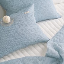 루시드슬립 폴라 시어서커 고주파 여름 베개커버 50x70, 단품