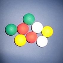 (사이언스마켓)스티로폼구 흰색(25mm 50개)