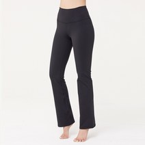 에크레아 여성용 카라 기모 부츠컷 팬츠