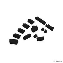 USB 마개 13개 1세트 보호캡 노트북 PC 포트 먼지, 화이트