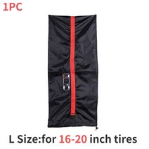 타이어 커버 보관 유니버설 자동차 스페어 케이스 가방 자동 휠 차량 방수 폴리에스터 4 개, [02] 1pc L Size