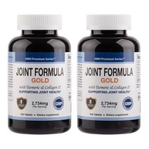 HNHusa 조인트 포뮬라 골드 120정(1개월분) 고함량 글루코사민 강황 콜라겐 Type II 함유 관절 영양제/부모님 선물, 120정, 2개, 120정