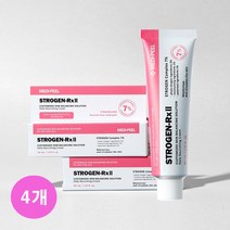 [ 메디필 스트로겐 정품 ] 스트로겐 알렉스 투 기미 잡티 색소침착 주근깨 개선 영양크림 피부미백 진정 탄력, 30ml x 4개