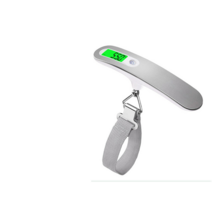 휴대용 스프링걸이 저울 캐리어 낚시 스프링 측정기, 작은 후크  파란색 LCD 화면