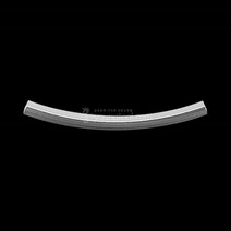 은 사각형 민자 곡선 튜브비즈장식 2.0Tx30mm 1개입, 단품