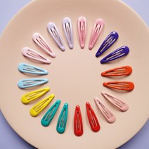 위즈래빗 베이직엠보 10pcs 똑딱핀세트 유아헤어핀 아기머리핀