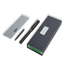 무료각인 라미 사파리 만년필 F촉 EF촉 /6컬러, 17 차콜블랙, F