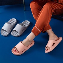 물 잘빠지는 욕실 슬리퍼 베란다 층간소음방지, 핑크