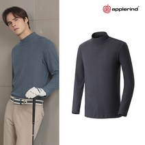 기타 애플라인드 남성 플러피 기모 긴팔티셔츠 HKWM0HLS03