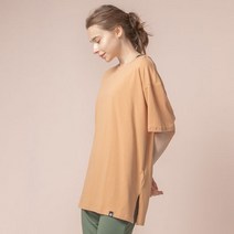 [뒤란] 힙을 가려주며 롱한 기장감으로 레깅스 위에나 이너로 받쳐입기 편한 부드러운 커버 티셔츠 DTF2W-3028 4colors 뉴코아울산성남점