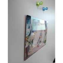 미니디자인샵 스마트폰사진 액자제작 주문제작 메탈액자 자작나무 MDF고급액자, 자작나무 받침&벽걸이