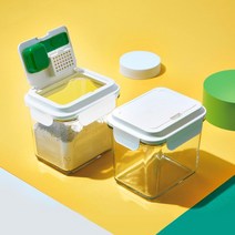 글라스락X곰표 파우더 보관용기화이트& 곰표 국수 세트, 1개