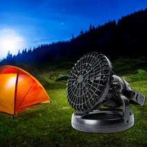 석코리아 YQ-8078 LED 선풍기랜턴 선풍기 캠핑용품 랜턴 캠핑등, 1개