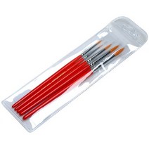 화홍 세필붓 320R 5종 세트, 5세트