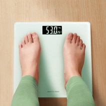 다파요 깔끔 심플 초경량 디지털 체중계 몸무게 빠른측정, 블랙