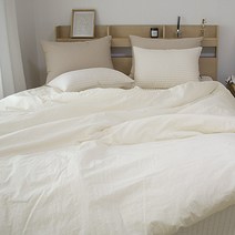 천솜이 딕시 무봉제 순면 100수 먼지없는 차렵이불 / 베개커버