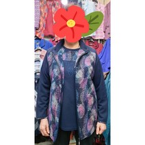 [꽃보다할머니] 엄마 봄가을 긴팔티셔츠 조끼 옷 60대70대80대 어버이날 생신선물