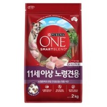 퓨리나 시니어 닭 원 애견사료, 2kg, 1개
